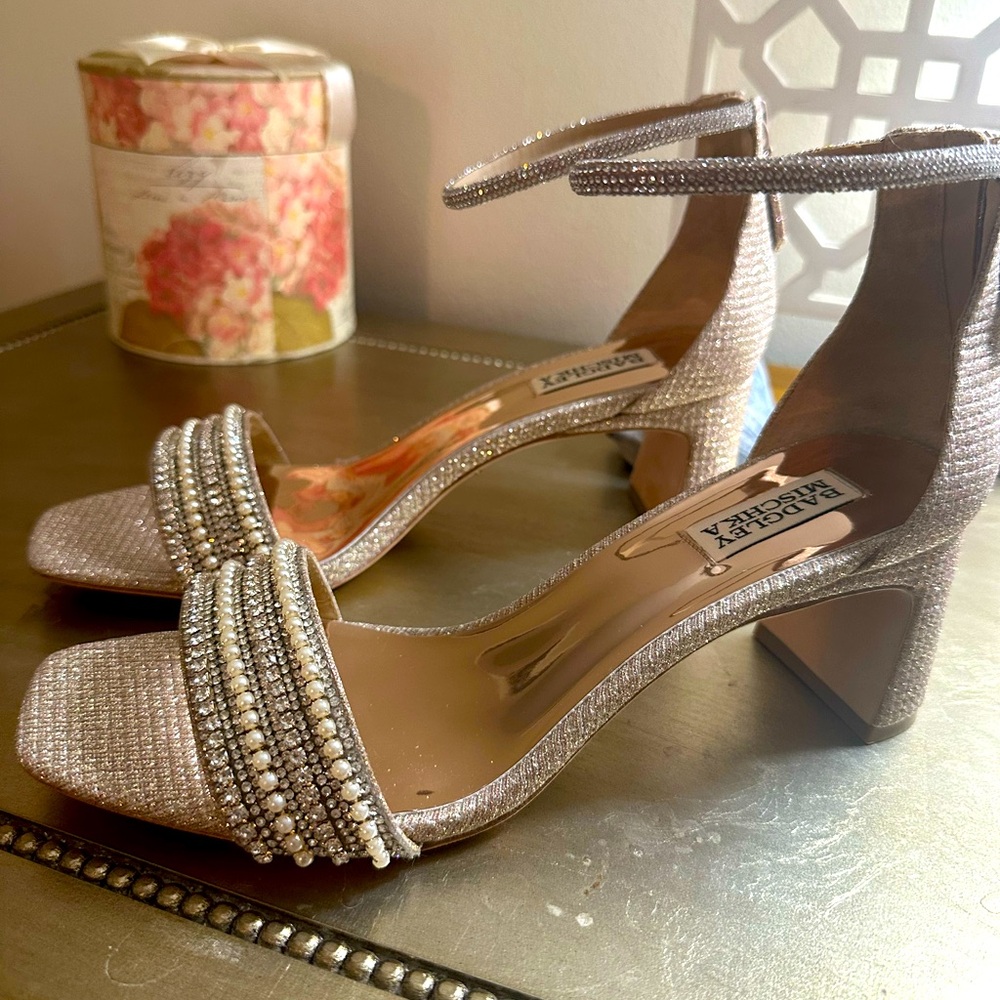 BADGLEY MISCHKA - Women's Kameryn Embellished Strap Sandals
